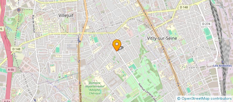 localisation de l'entreprise HORIZON  VITRY-SUR-SEINE