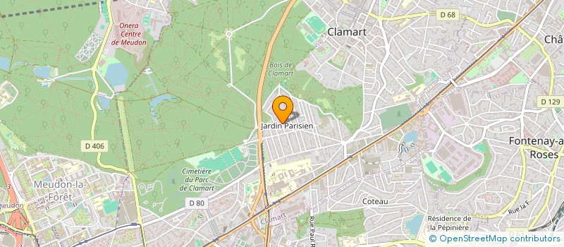 localisation de l'entreprise HORIZON à CLAMART