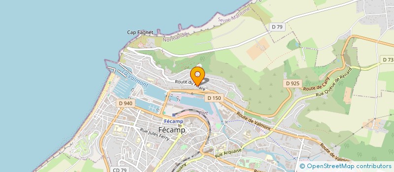 localisation de l'entreprise HORIZON  FECAMP