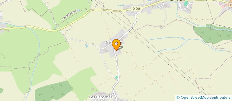 localisation de l'entreprise HORIZON 92  LES BAROCHES