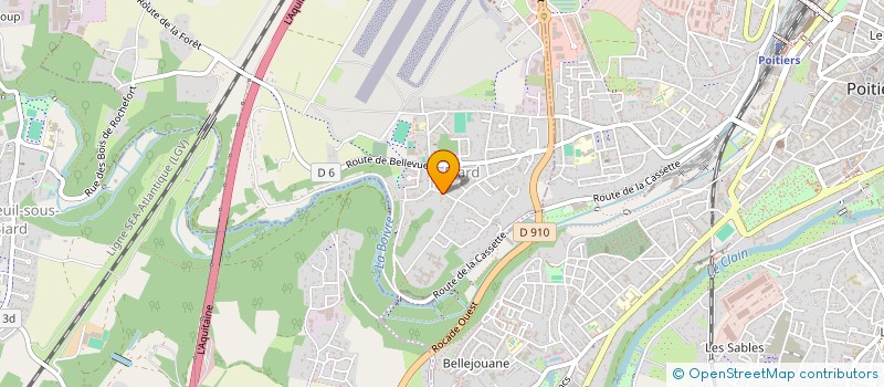 localisation de l'entreprise HORIZON  BIARD