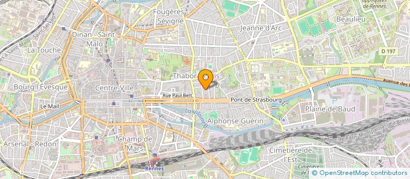 localisation de l'entreprise HORIZON  RENNES