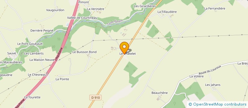 localisation de l'entreprise HORIZON à SAINTE-MAURE-DE-TOURAINE