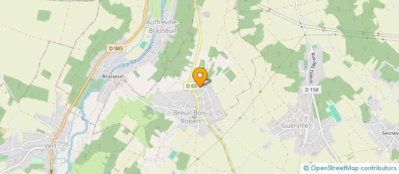 localisation de l'entreprise HORIZON  BREUIL-BOIS-ROBERT