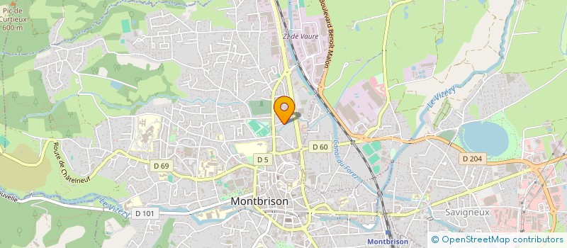 localisation de l'entreprise HORIZON  MONTBRISON