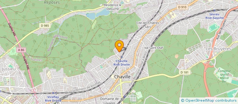 localisation de l'entreprise HORIZON à CHAVILLE