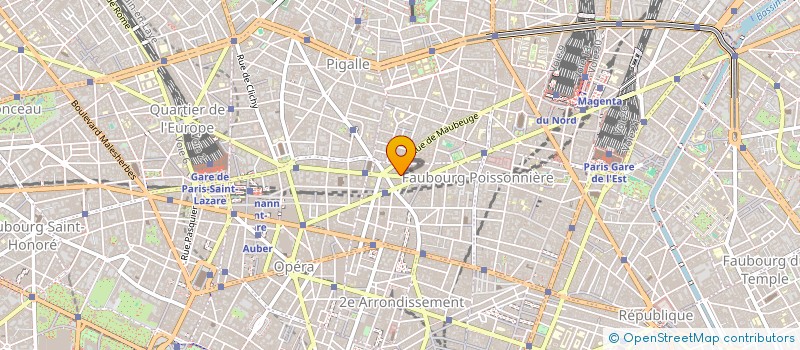 localisation de l'entreprise HORIZON  PARIS