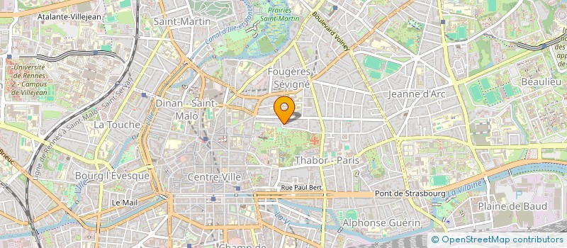 localisation de l'entreprise HORIZON  RENNES