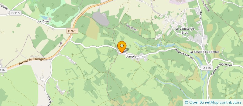 localisation de l'entreprise HORIZON  LA ROUQUETTE