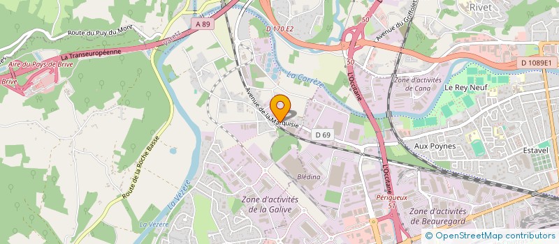 localisation de l'entreprise HORIZON  SAINT-PANTALEON-DE-LARCHE