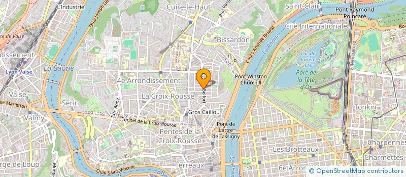 localisation de l'entreprise HORIZON  LYON