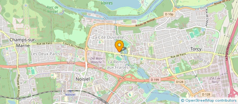 localisation de l'entreprise HORIZON  NOISIEL