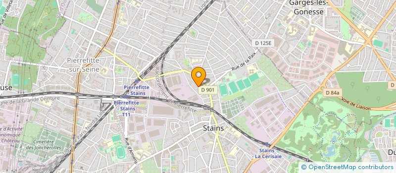 localisation de l'entreprise HORIZON ASSOCIATES à STAINS