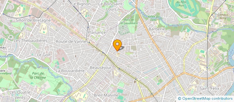 localisation de l'entreprise HORIZON ASSUR  SAINT-HERBLAIN