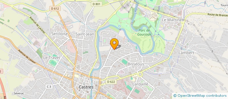 localisation de l'entreprise HORIZON AUTO CASTRES  CASTRES