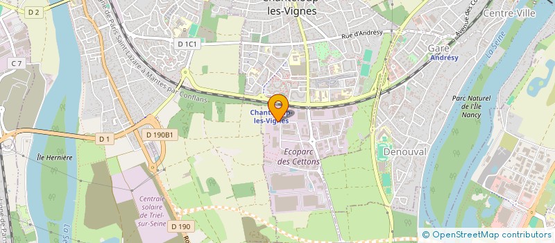 localisation de l'entreprise HORIZON AZUR  CHANTELOUP-LES-VIGNES