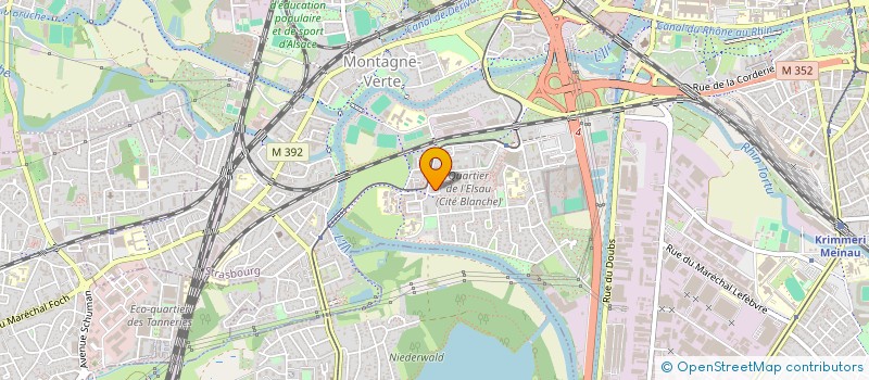 localisation de l'entreprise HORIZON BATIMENT à STRASBOURG