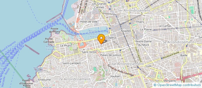 localisation de l'entreprise HORIZON BATIMENT à MARSEILLE
