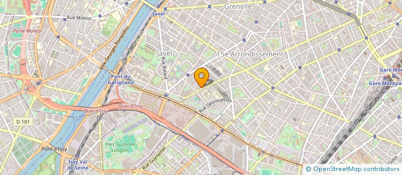 localisation de l'entreprise HORIZON BLEU à PARIS