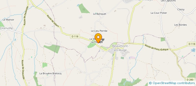 localisation de l'entreprise HORIZON BLOODSTOCK  SAINT-PIERRE-AZIF