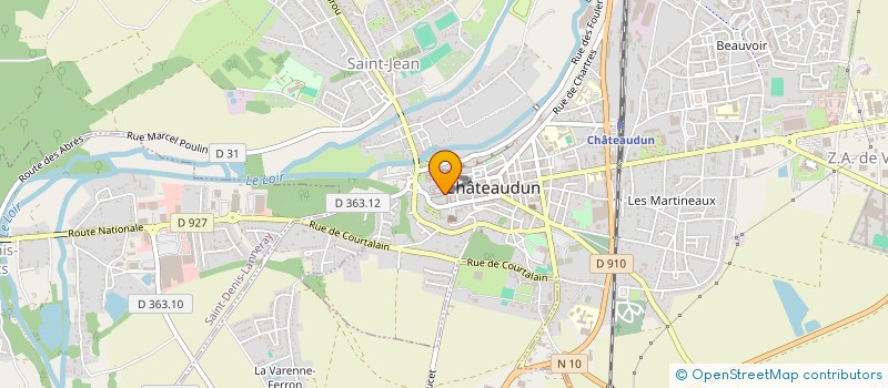 localisation de l'entreprise HORIZON BRETAGNE à CHATEAUDUN