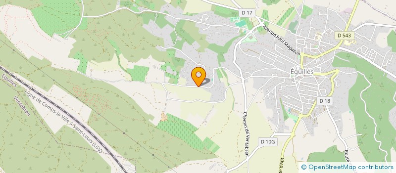 localisation de l'entreprise HORIZON.CC  EGUILLES