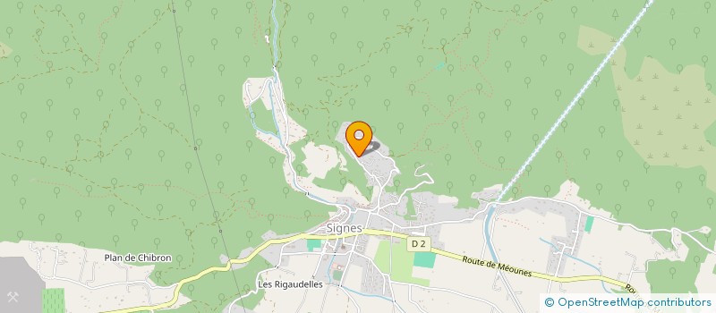 localisation de l'entreprise HORIZON CLUB  SIGNES