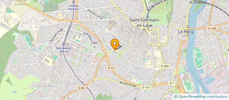 localisation de l'entreprise HORIZON COMMUNICATION SARL à SAINT-GERMAIN-EN-LAYE