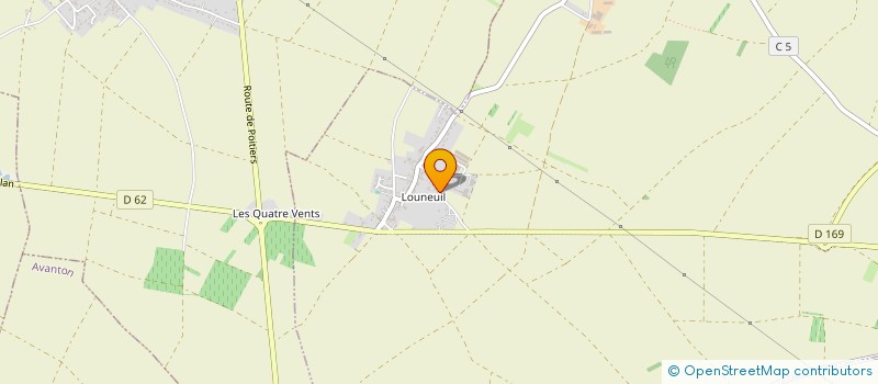 localisation de l'entreprise HORIZON CONSEIL & FORMATION  JAUNAY-MARIGNY