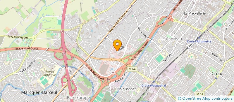 localisation de l'entreprise HORIZON CONSEILS  WASQUEHAL