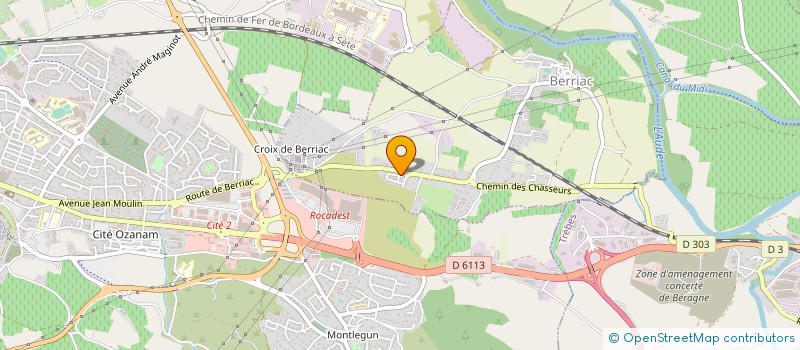 localisation de l'entreprise HORIZON CONSTRUCTIONS  CONQUES-SUR-ORBIEL