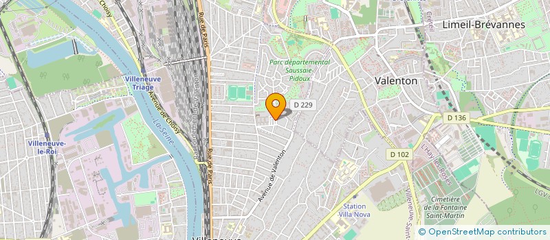 localisation de l'entreprise HORIZON CREOLE  VILLENEUVE-SAINT-GEORGES