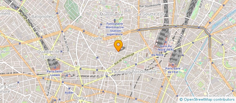 localisation de l'entreprise HORIZON DESIGN  PARIS