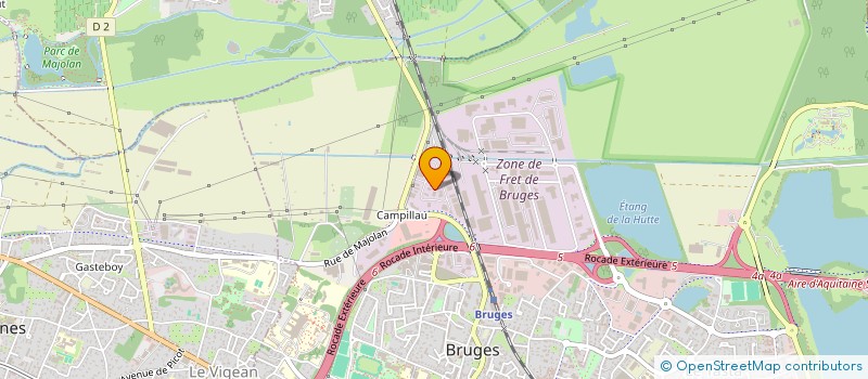 localisation de l'entreprise HORIZON DETAILING 33  BRUGES