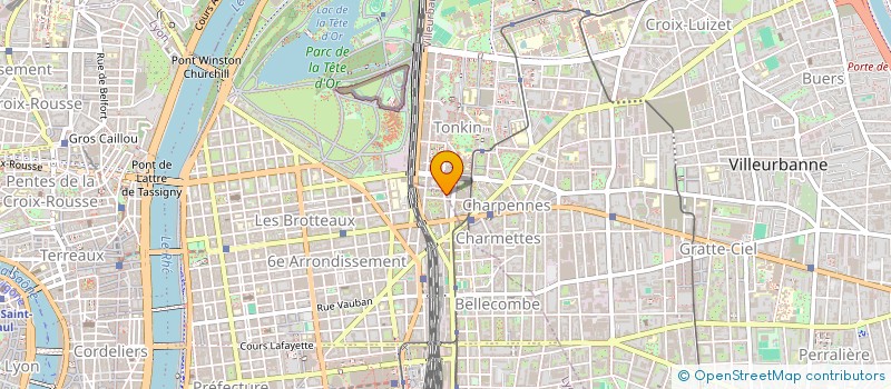 localisation de l'entreprise HORIZON DEVELOPPEMENT à LYON