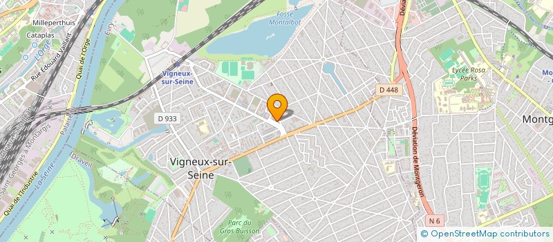 localisation de l'entreprise HORIZON DYNAMIQUE à VIGNEUX-SUR-SEINE