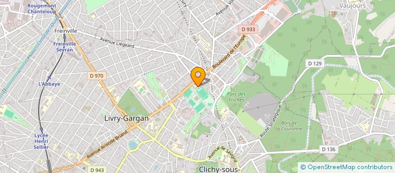 localisation de l'entreprise HORIZON ELEC à LIVRY-GARGAN
