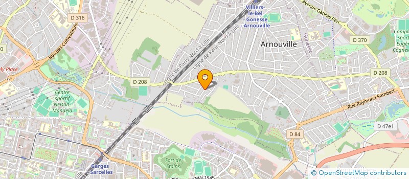 localisation de l'entreprise HORIZON EMPIREX  ARNOUVILLE