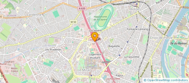 localisation de l'entreprise HORIZON ENERGY  TOULOUSE