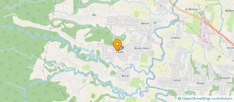 localisation de l'entreprise HORIZON ENTRE TERRE ET MER  SAINTE-ROSE