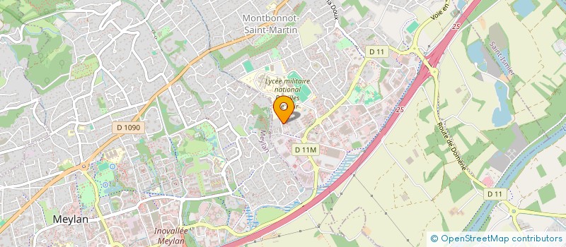 localisation de l'entreprise HORIZON ESG CONSEIL  MONTBONNOT-SAINT-MARTIN