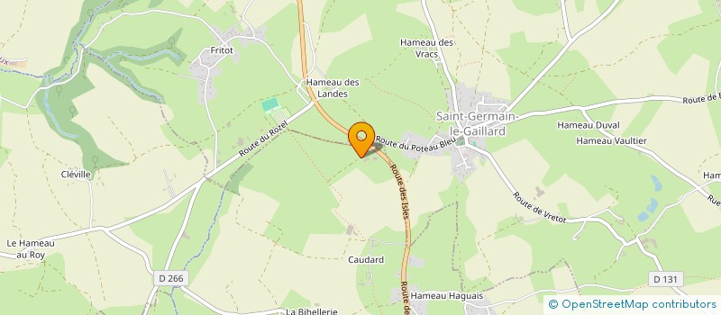 localisation de l'entreprise HORIZON ESPACE  PIERREVILLE