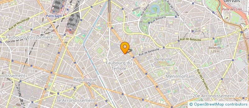 localisation de l'entreprise HORIZON EVENT  PARIS