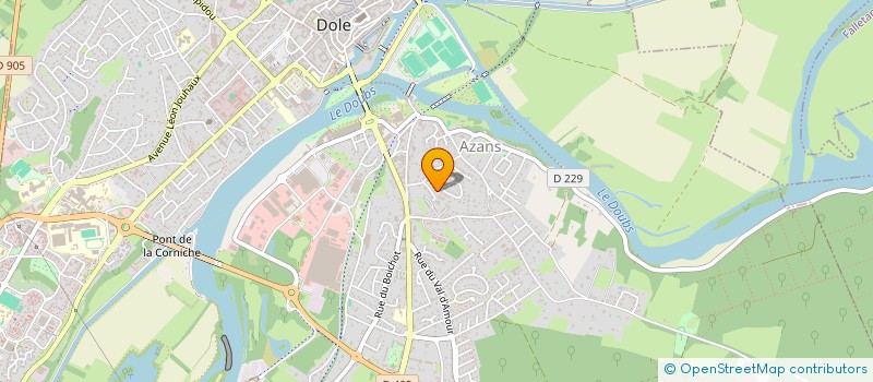 localisation de l'entreprise HORIZON EXCELLENCE OPERATIONNELLE à DOLE