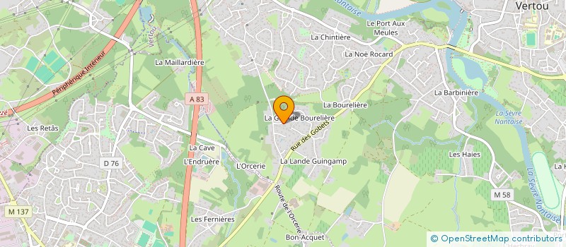 localisation de l'entreprise HORIZON EXPERIENCE  VERTOU