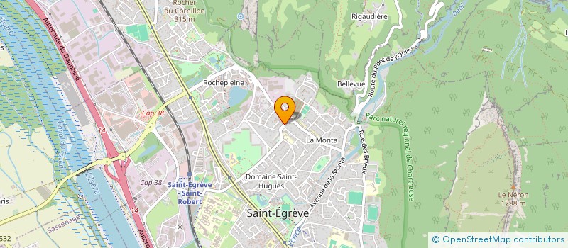 localisation de l'entreprise HORIZON FRANCE PATRIMOINE  SAINT-EGREVE