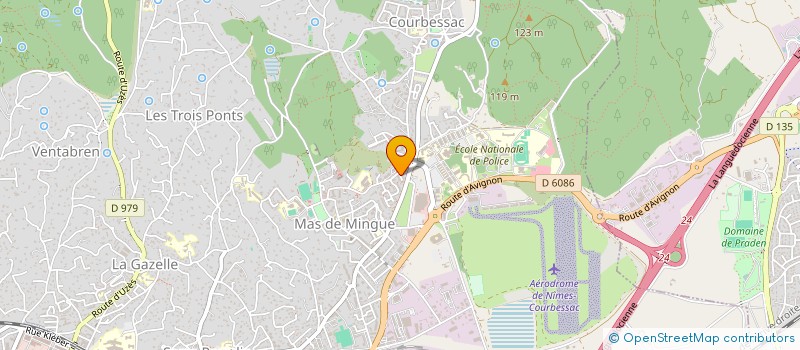 localisation de l'entreprise HORIZON FRET  NIMES