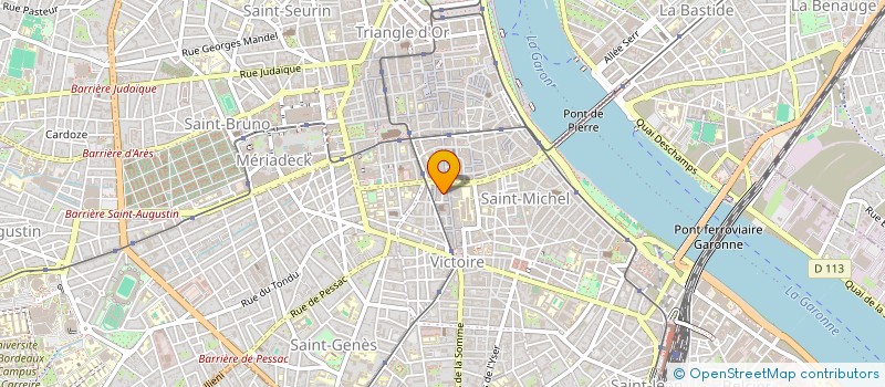 localisation de l'entreprise HORIZON FUTUR  BORDEAUX