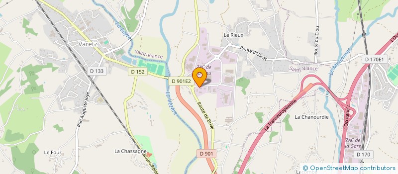 localisation de l'entreprise HORIZON GLOBAL à SAINT-VIANCE