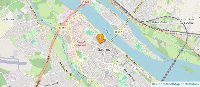 localisation de l'entreprise HORIZON GOURMAND  SAUMUR